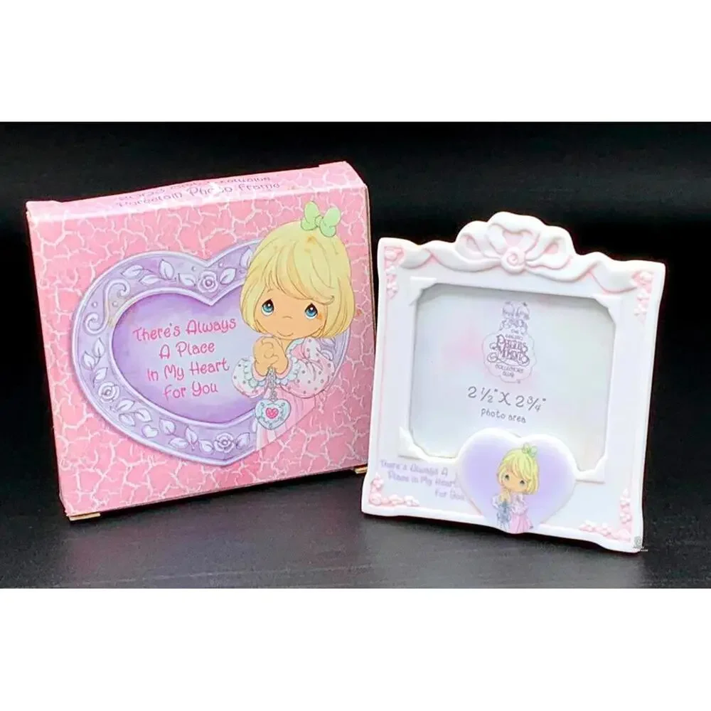 Precious Moments Porcelain Photo Frame “There’s Always A Place In My Heart” 2002